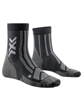 X-Socks Calcetines de Tobillo, Black/Charcoal, 39-41 Hombres