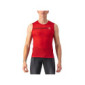 CASTELLI Insider Sleeveless T-Shirt, Dark Red, XL Mens
