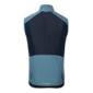 VAUDE Chaleco para Hombre Kuro Air Vest Chaqueta, Azul Gray, Small