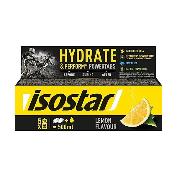 Isostar - Fast Hydration Power Tabs 10 x 12 g - Limon