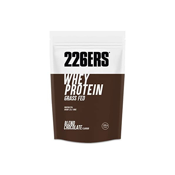 226ERS Whey Protein - Proteína Concentrada de Suero de Leche Grass Fed 75% Proteína - 1 kg Sabor Mezcla de Chocolates