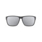 uvex LGL ocean P, gafas de sol unisex, polarizadas, de espejo, black matt/silver-silver, one size