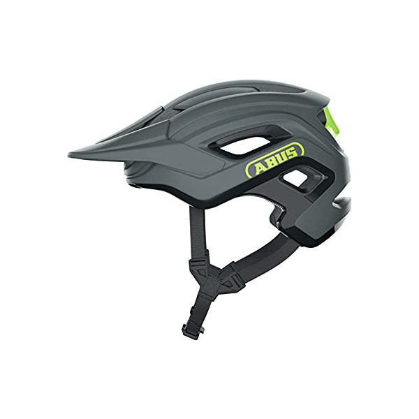 ABUS Casco MTB Cliffhanger - casco de ciclismo para senderos exigentes - con grandes aberturas de ventilación y sistema de co