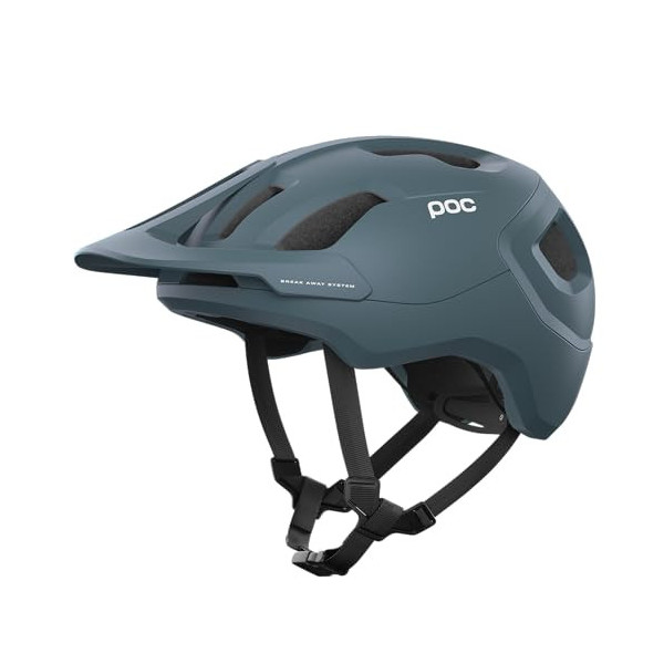 POC Axion Casco de bicicleta - Protección para Trail, Ajuste Total para Comodidad y Seguridad, Color Calcite Blue Matt, Talla