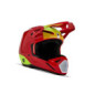 Fox Racing Casco de Bicicleta Unisex para Adultos Fox V1 lastre Fluorescente Rojo L