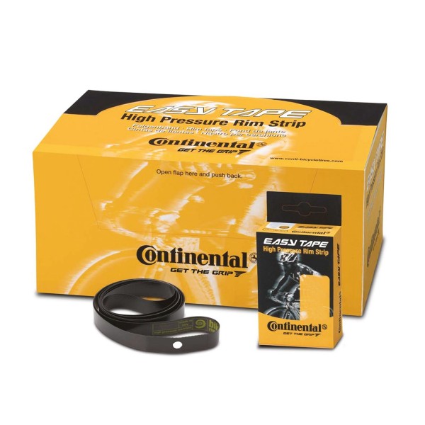 Continental Easy Tape 0195070- Fondo de llanta de alta presión, Negro, 18 mm