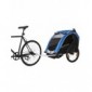 Burley Encore bicicleta remolque infantil, azul, One size