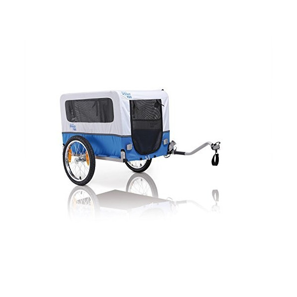 Xlc Doggy Van Bicicleta Perros Colgante, Azul, One size