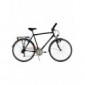 KS Cycling 100T - Bicicleta para hombre, cuadro 53 cm, color negro