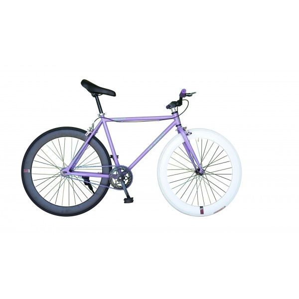 Helliot Bikes Fixie Tribeca H22 Bicicleta Urbana, Unisex Adulto, Púrpura, Estándar
