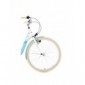 KS Cycling Belluno bicicleta de ciudad para mujer, azul claro