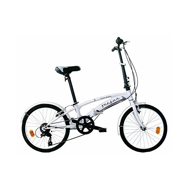 Frejus P2X20206 - Bicicleta 20" Plegable unisex, color blanco