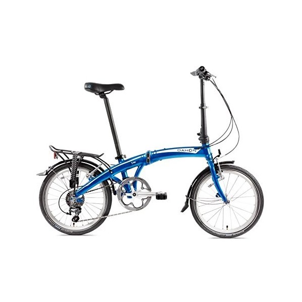 Dahon Mu D10 bicicleta plegable para adulto, Dusty Blue, talla 20