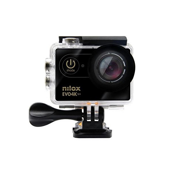 Nilox EVO 4 K S + Camera, Negro, 24.4 x 10.5 x 10