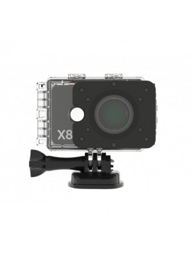Actionpro 200004 X8 Deportes y cámara de acción  12 megapíxeles, 2 pulgadas, LCD  Plata/Negro