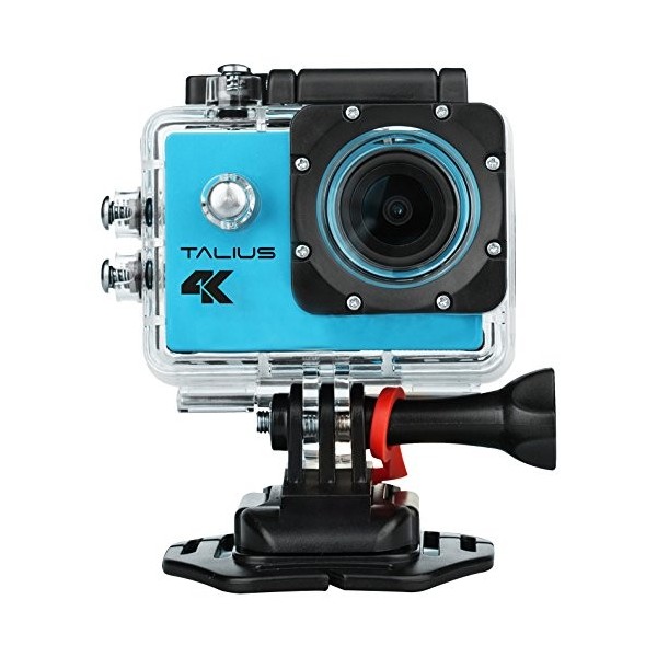 TALIUS Sportcam-Cámara Digital de 8 MP  4K, Wifi, Hdmi, Pantalla LCD de 2", Cmos  Color, Azul
