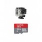 Pack de cámara de acción y tarjeta microSD - SJCam SJ5000X Elite  versión española  - Videocámara deportiva  WiFi integrado, 
