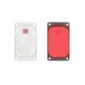 Cyalume - Paquete de 250 balizas luminosas adhesivas rectangulares VisiPad, 10 horas, color rojo