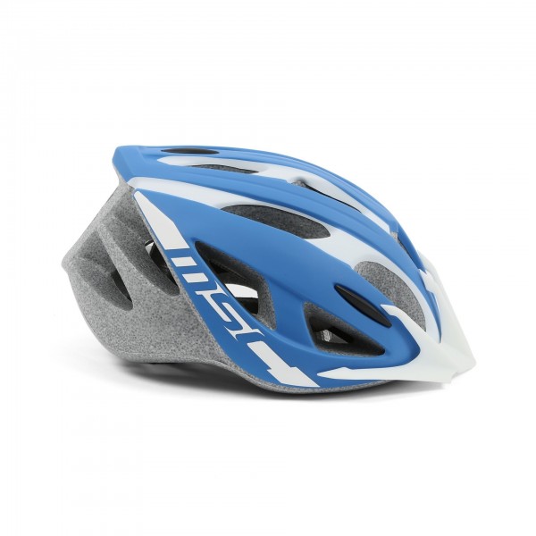 MSC Bikes Msc Outmold - Casco, color azul/blanco, talla M/L  59/62 