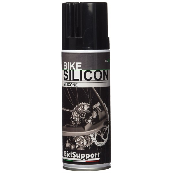  Bicisupport BICISSUPORT - Aceite con silicona, spray 200 ml