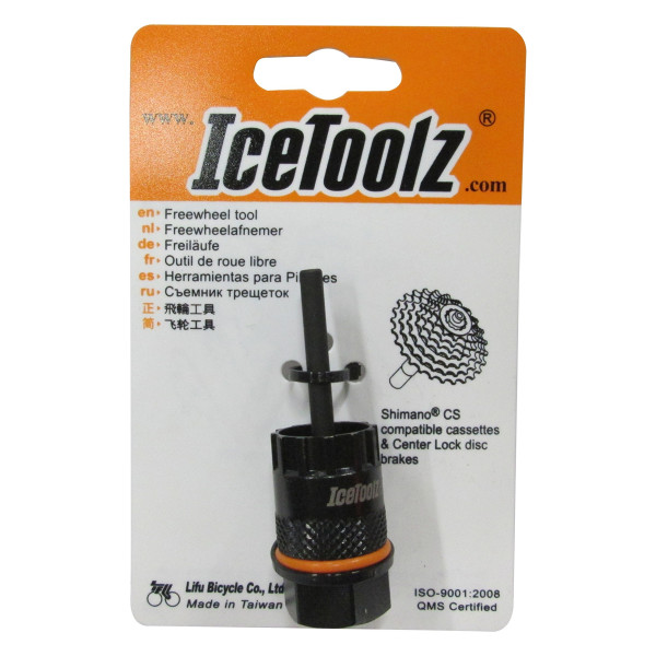 Ice Toolz - 09C1 Herramienta para cassette Shimano CS y frenos de disco Center Lock