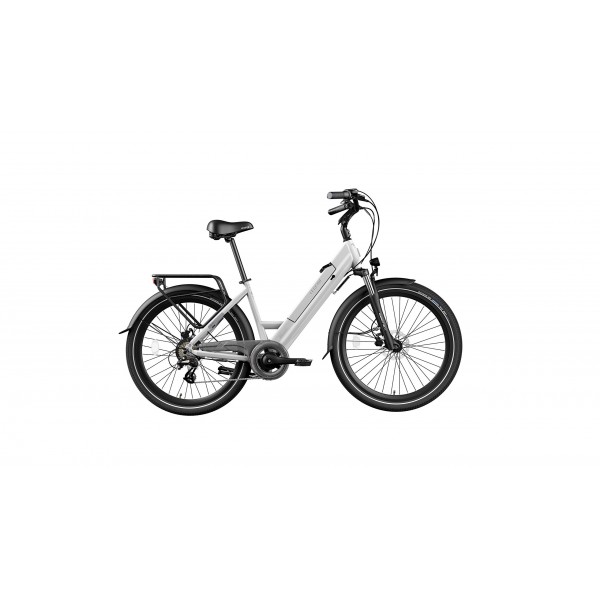 Legend eBikes Milano 36V10.4Ah Bicicleta Eléctrica Plegable, 25 Km/h, Unisex Adulto, Arctic White, Talla Única