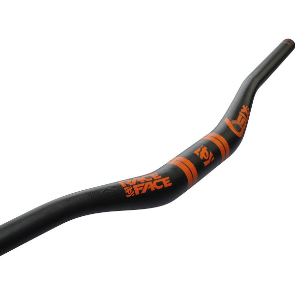 Race Face Sixc – Manillar para bicicleta unisex, carbono/Orange