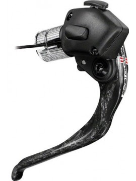  Campagnolo Record TT EPS palancas de freno de carbono para Bar End incluye cables y carcasas – negro